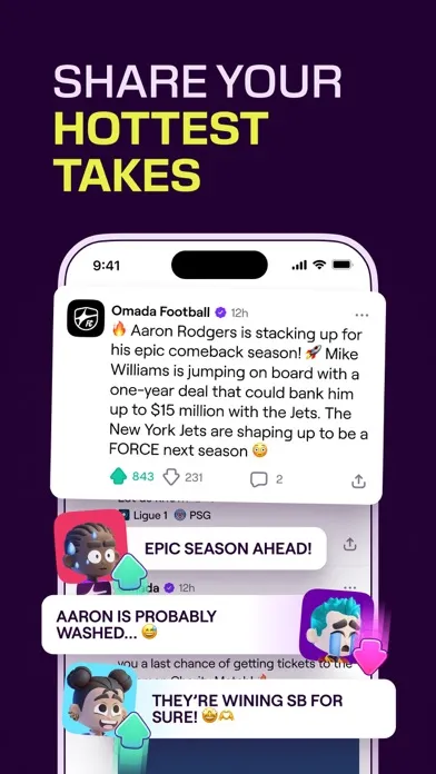 Omada - Make Sport Social سکرین شاٹس