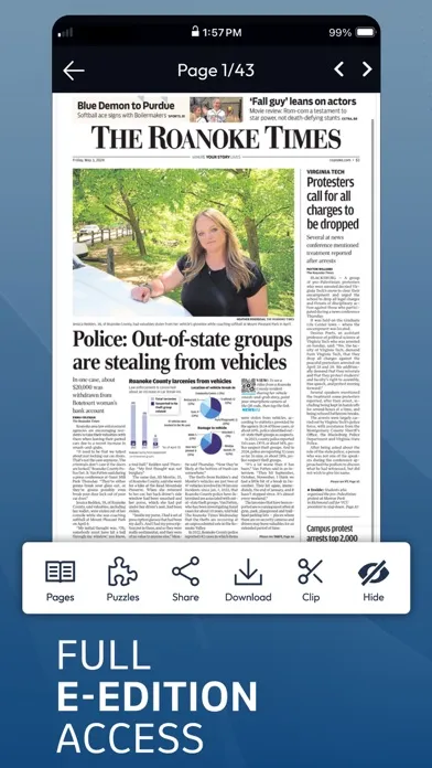 The Roanoke Times Screenshots
