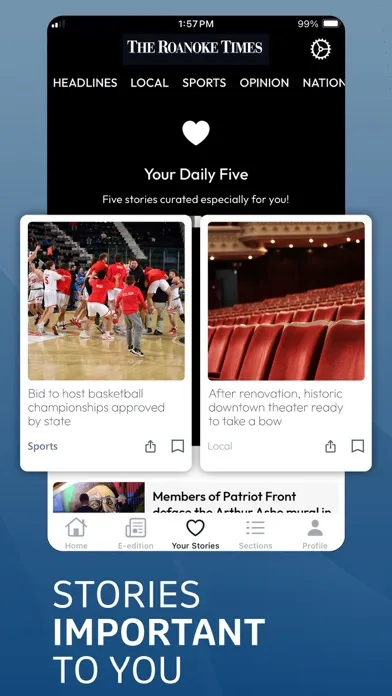 The Roanoke Times Screenshots