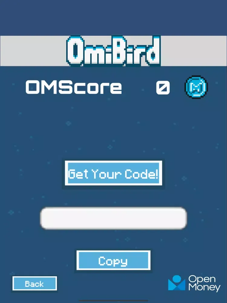 Tangkapan layar Omi Bird iPad 