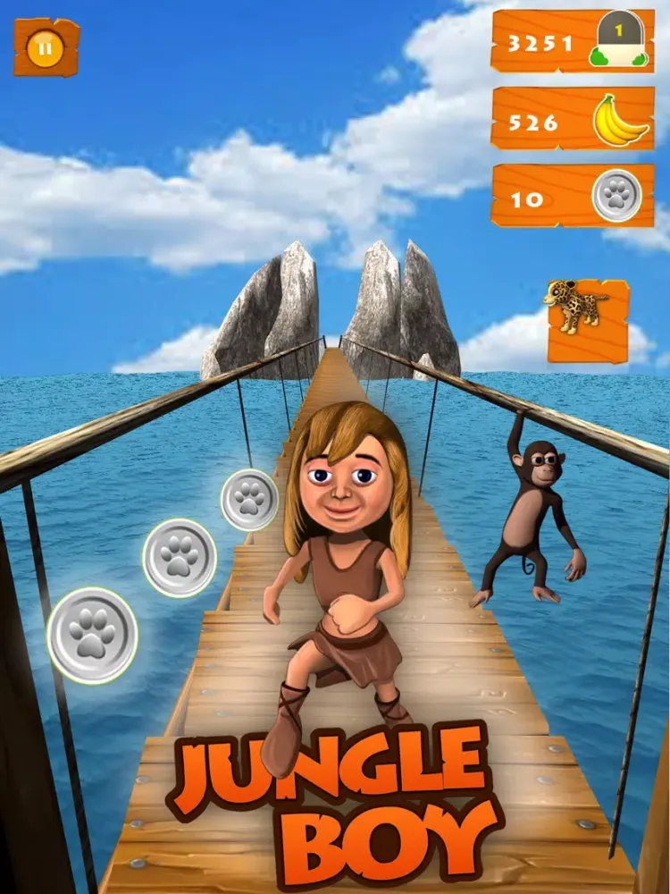Captures d'écran de Jungle Boy Adventures iPad 