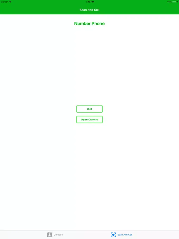 ภาพหน้าจอของ MNN: Quản Lý Danh Bạ iPad 