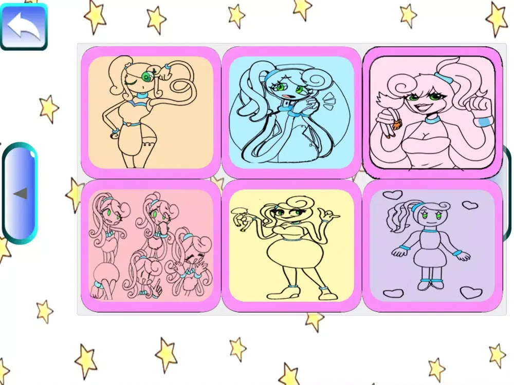 Tangkapan skrin Mommy own coloring legs iPad 