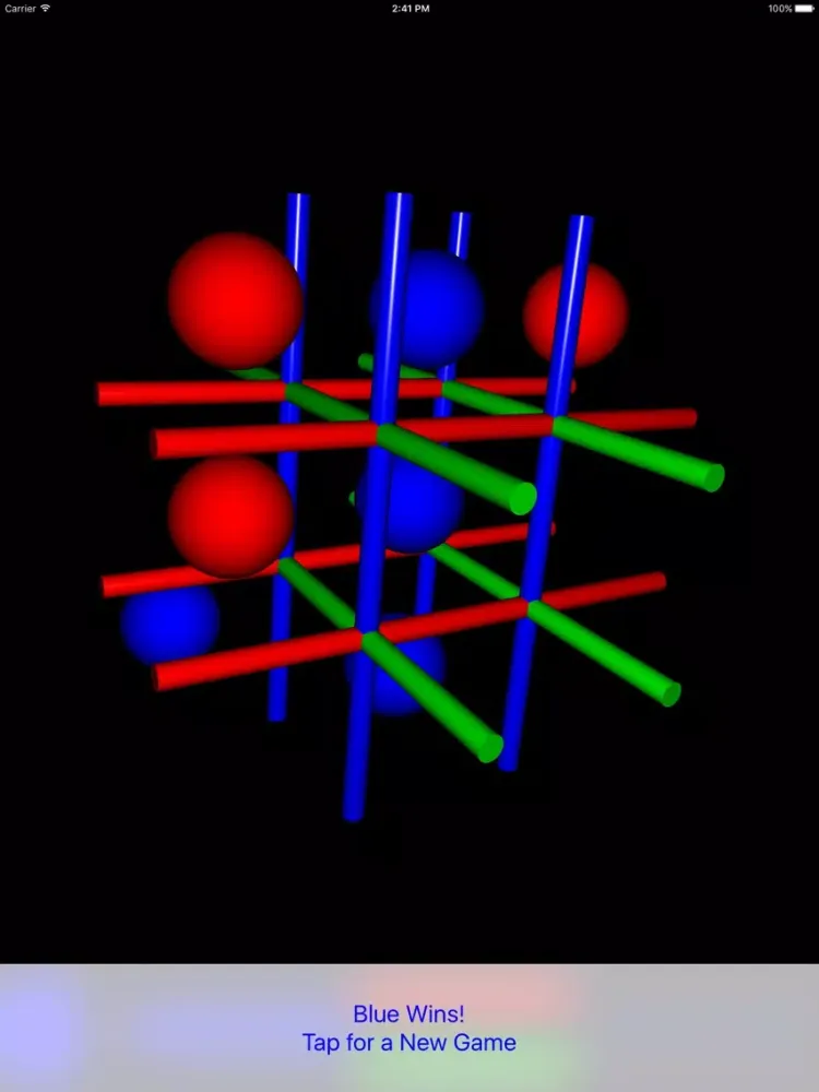 Screenshot di 3D TicTac iPad 