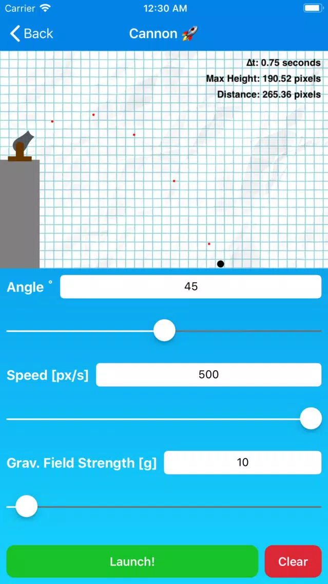 Zrzuty ekranu Physics Phun