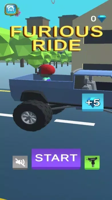 Captures d'écran de Fantasy Furious Ride Game