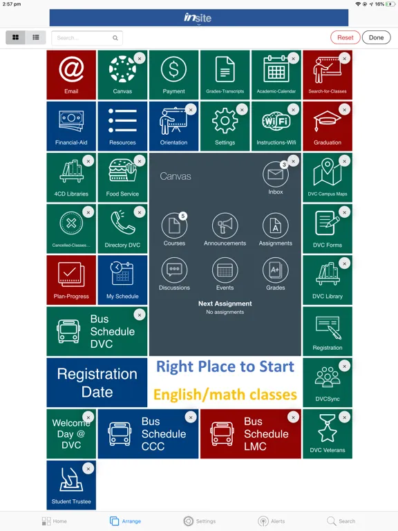 Capturas de pantalla de InSite for CCC, DVC and LMC iPad 
