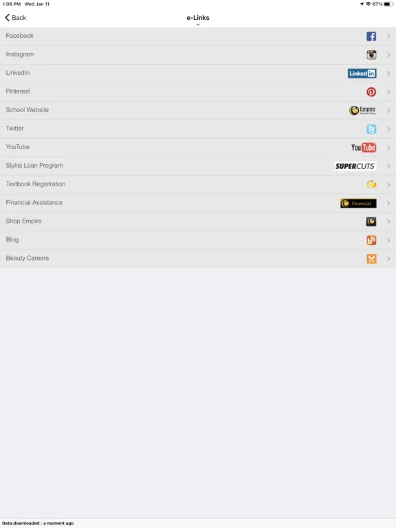 تصاویر Empire Beauty School Mobile iPad 