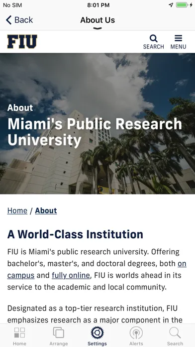 FIU Check In 2.0应用截图