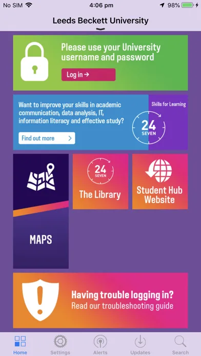 Leeds Beckett University應用截圖