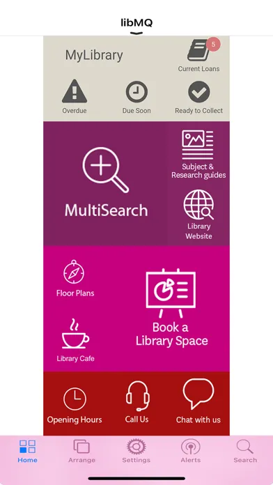 libMQ Macquarie Uni Library Ekran Görüntüleri