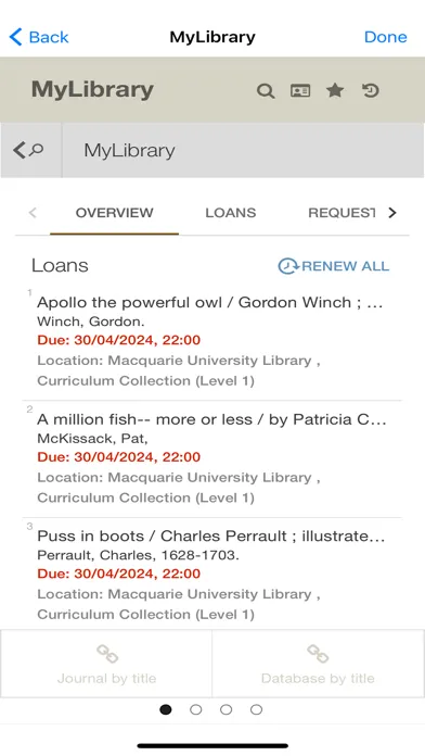 libMQ Macquarie Uni Library Ekran Görüntüleri