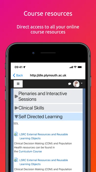 University of Plymouth Screenshots