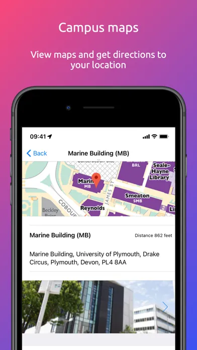 University of Plymouth Screenshots