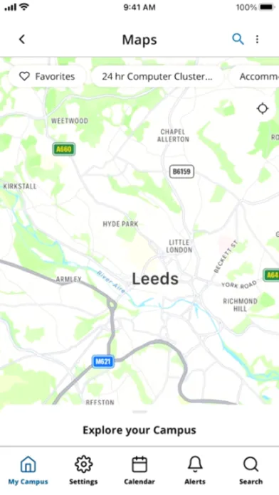 UniLeeds 스크린샷