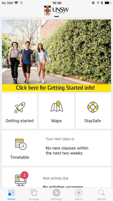 Capturas de pantalla de UNSW Uni-Verse: Official