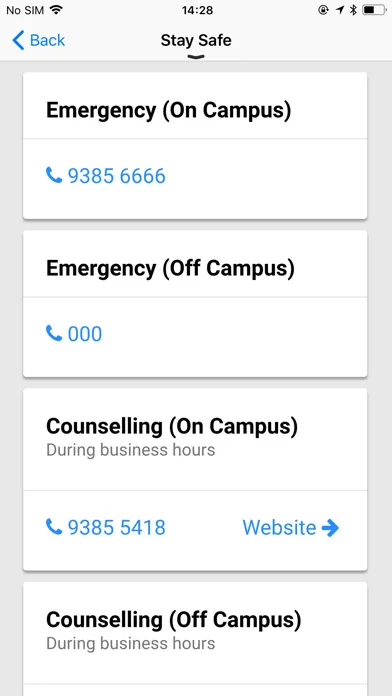 Capturas de pantalla de UNSW Uni-Verse: Official