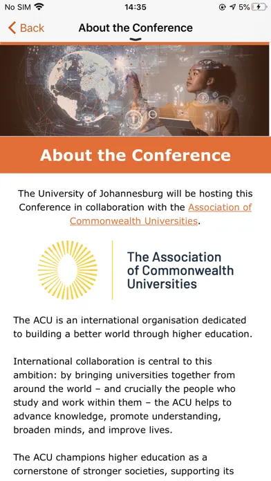 Tangkapan skrin UJ Conference 2020