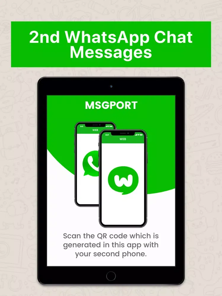 Screenshot di MsgPort - Dual WhatsApp WA iPad 