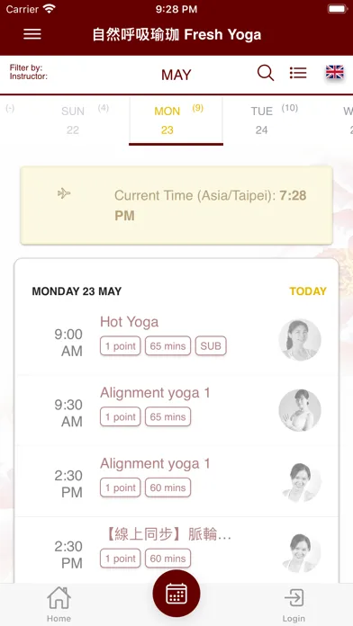 Tangkapan layar Fresh Yoga - 自然呼吸瑜珈
