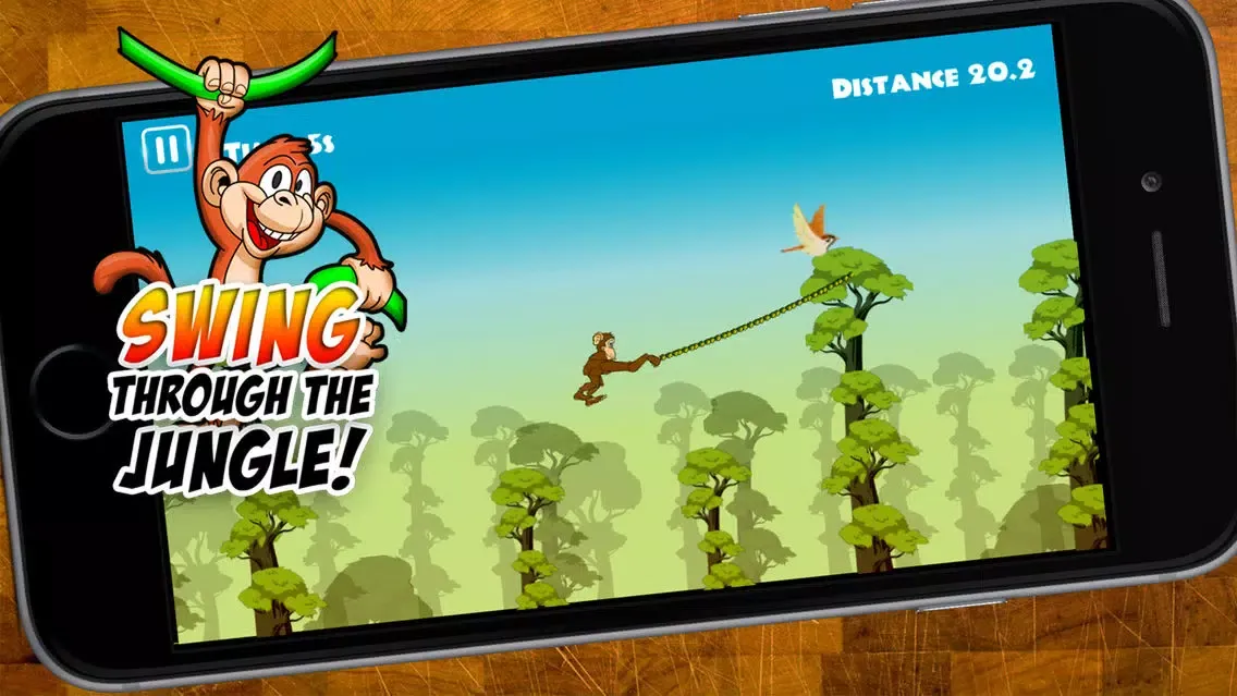 Capturas de tela do Swinging Monkey - Swing Through The Heat Of The Jungle As Far As The Baboon Can!