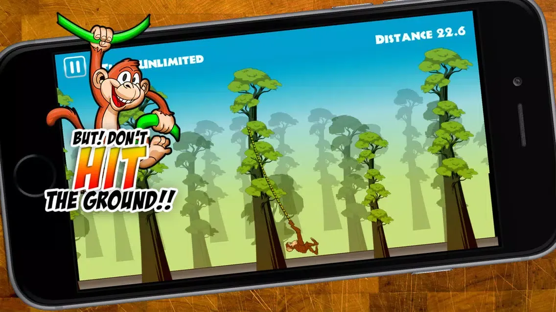 Capturas de tela do Swinging Monkey - Swing Through The Heat Of The Jungle As Far As The Baboon Can!