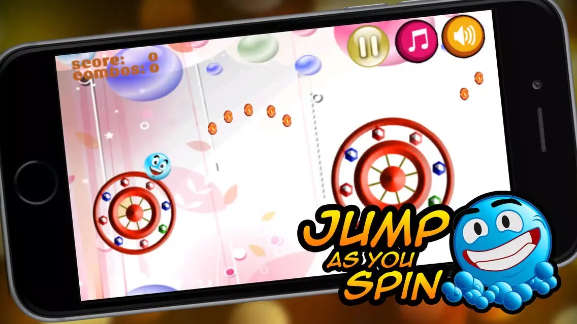 Tangkapan skrin Bubble Wheel - Careless Jounce and Spring Back of Bubbly Fun!