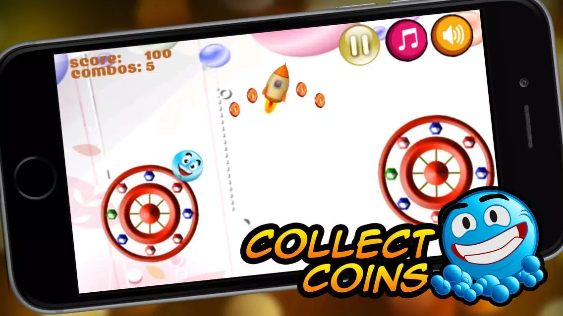 Tangkapan skrin Bubble Wheel - Careless Jounce and Spring Back of Bubbly Fun!