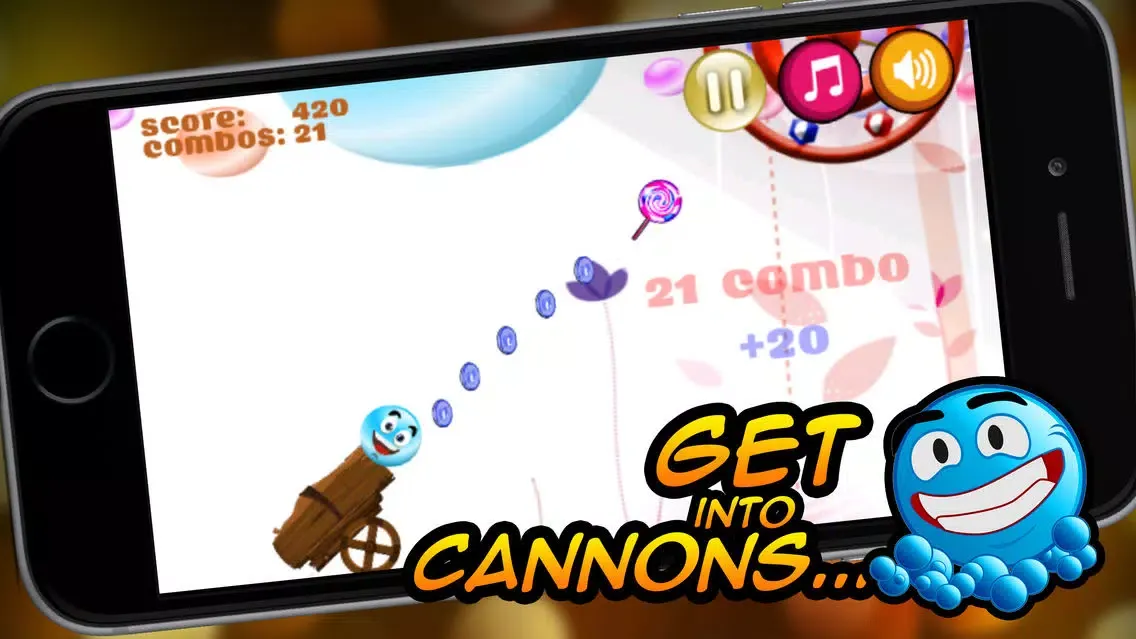 Tangkapan skrin Bubble Wheel - Careless Jounce and Spring Back of Bubbly Fun!