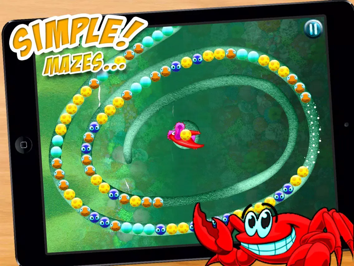 Скриншоты Aqua Pearl Maze - Algae Covered Bubble Popping Fun! iPad 