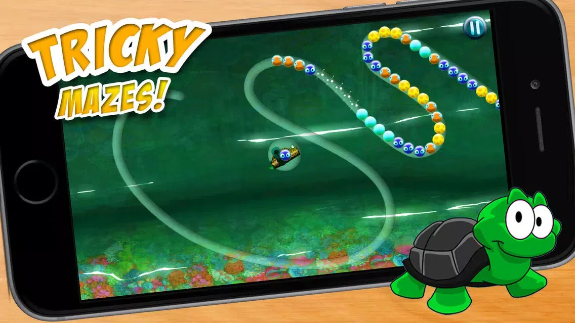 Скриншоты Aqua Pearl Maze - Algae Covered Bubble Popping Fun!