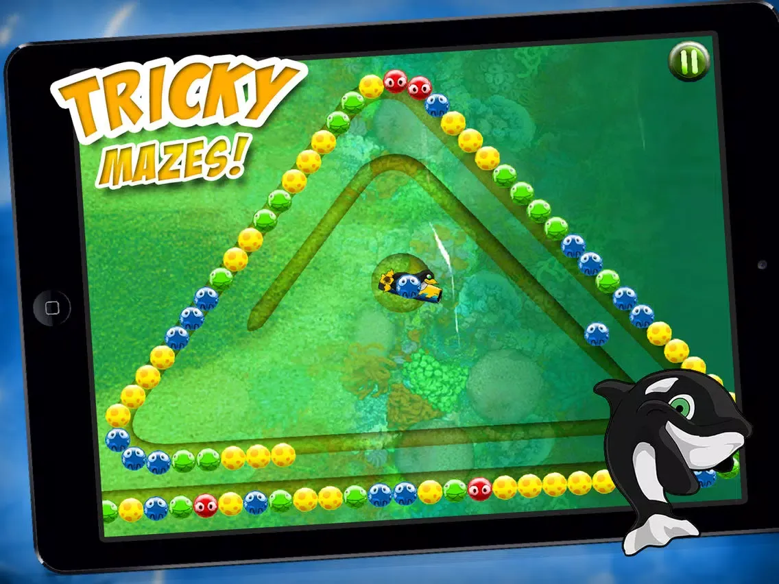 Скриншоты Dolphin Maze - Help Dooney And His Friends Popping Underwater Bubbles! iPad 