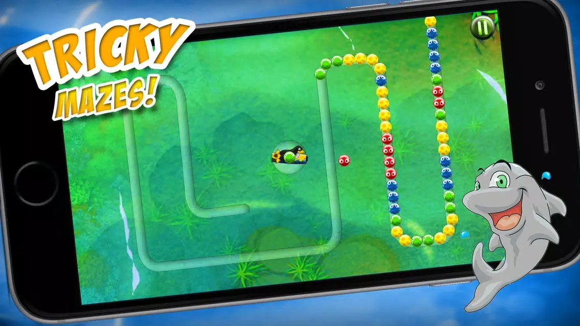 Скриншоты Dolphin Maze - Help Dooney And His Friends Popping Underwater Bubbles!