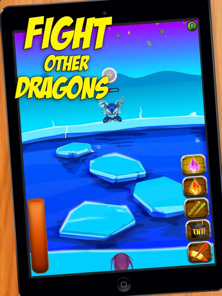 Ảnh chụp màn hình của Dragon Ninja Fight - Go Berserk Fighting Colossal Fafnir Ninjas!! iPad 