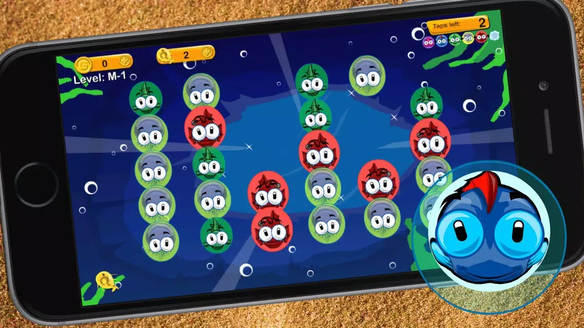 ภาพหน้าจอของ Fish Poppers - The Exploding Beach Puzzle Game!