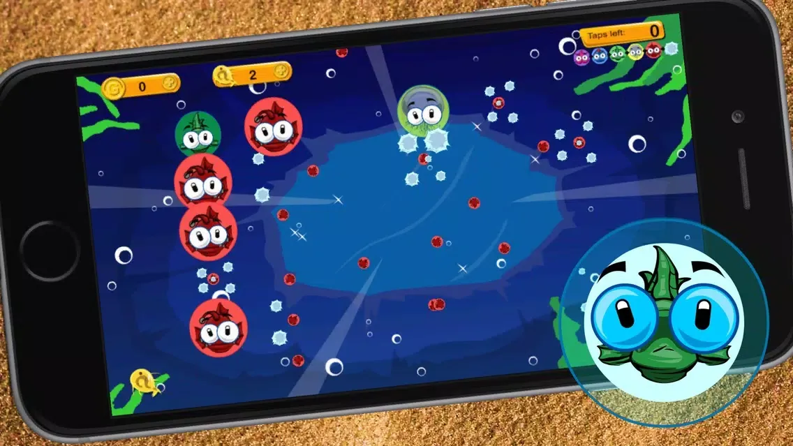 ภาพหน้าจอของ Fish Poppers - The Exploding Beach Puzzle Game!
