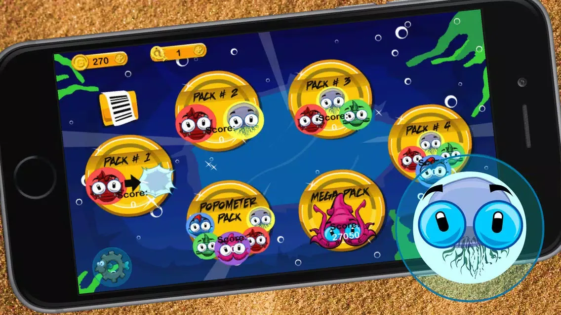 ภาพหน้าจอของ Fish Poppers - The Exploding Beach Puzzle Game!