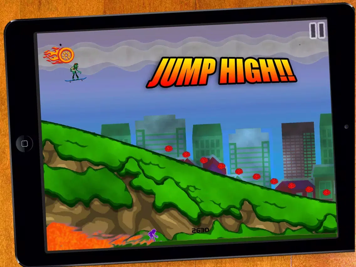 HD Zombie Skateboarder High School - Surviving The Fire - Single And Multiplayer! iPad  स्क्रीनशॉट