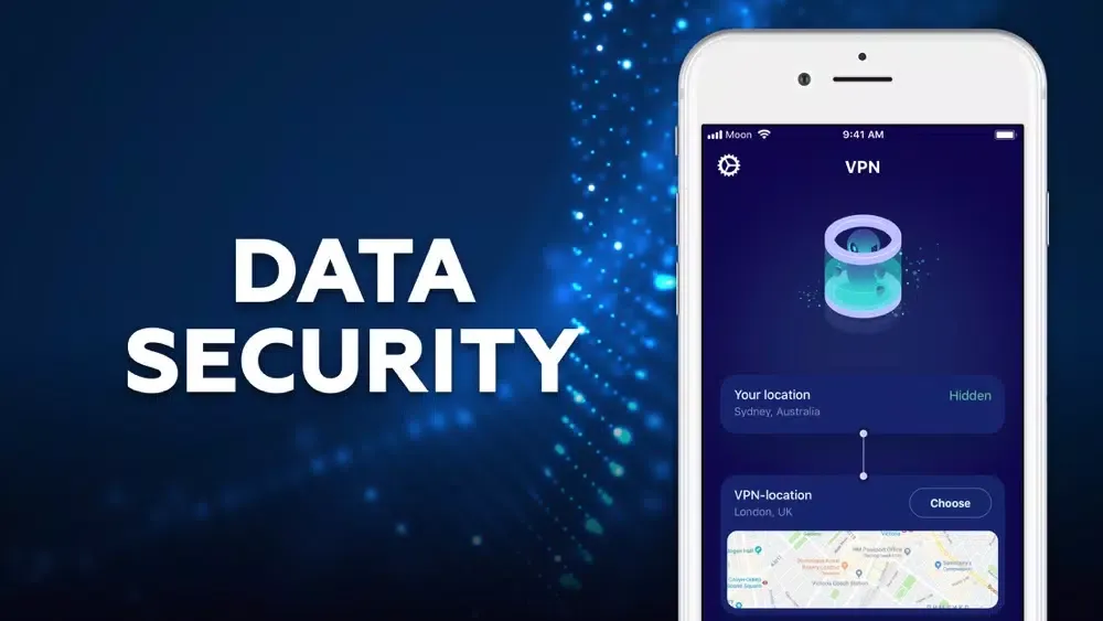 Captures d'écran de VPN TrackBlock: data safety