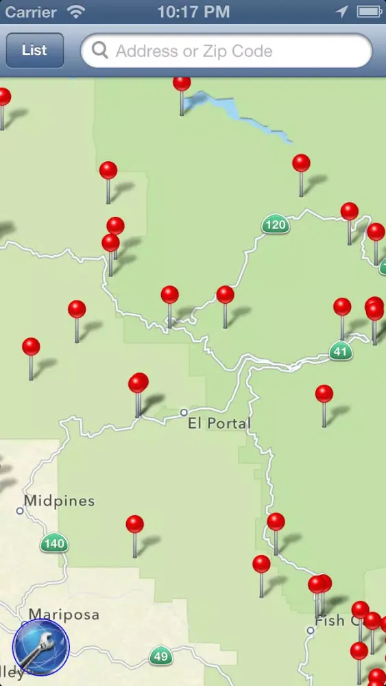 Screenshot di National and State Park Camping Guide - Free