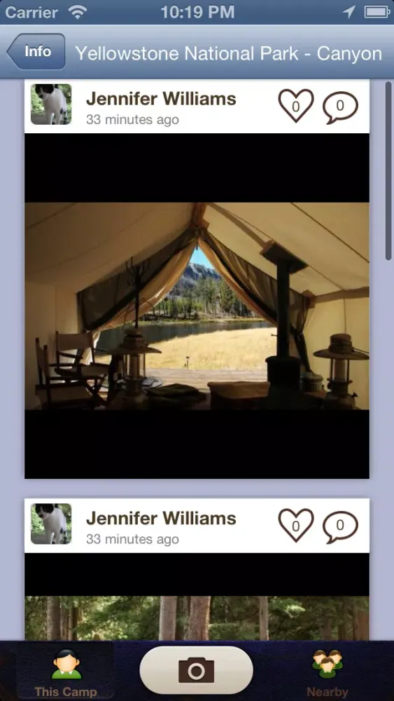 Screenshot di National and State Park Camping Guide - Free