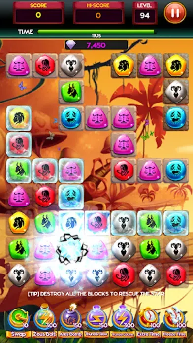 Tangkapan skrin Diamond Gems Crush