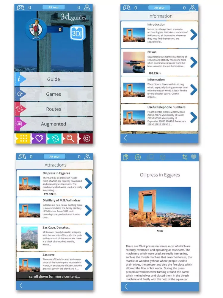 Naxos by 3DGuides iPad  স্ক্রিনশট