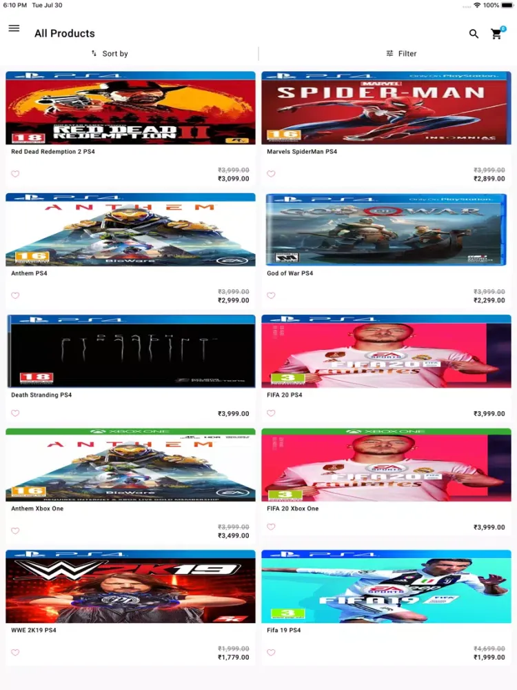 Mcube Games iPad  스크린샷