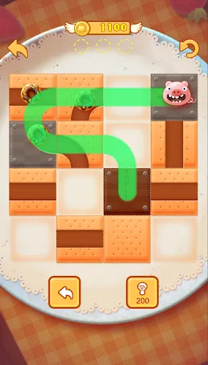 Pig Cookies: Slide Puzzle Screenshots