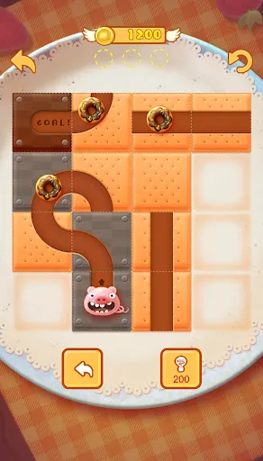 Pig Cookies: Slide Puzzle Screenshots