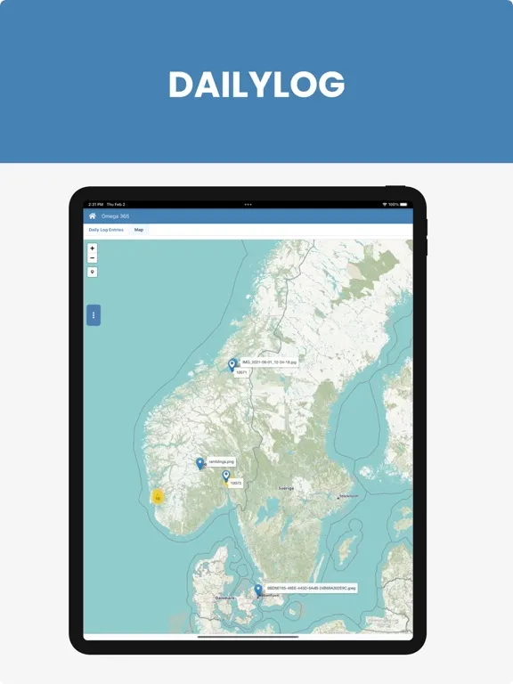 Omega 365 iPad  스크린샷