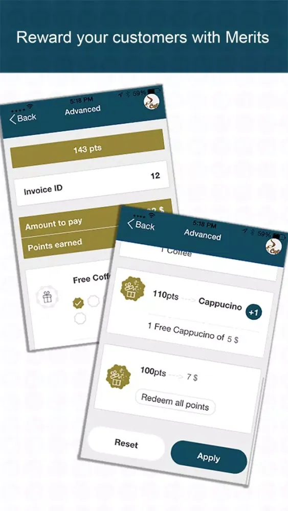 Capturas de pantalla de Merits for business