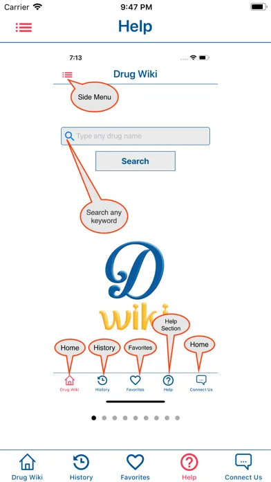 DrugWiki Ekran Görüntüleri