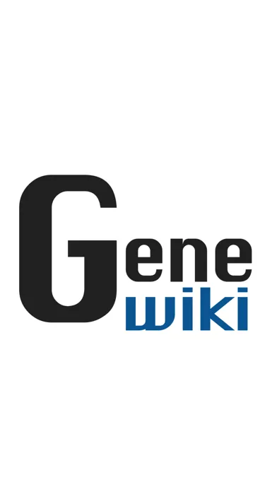 Capturas de tela do Gene Wiki